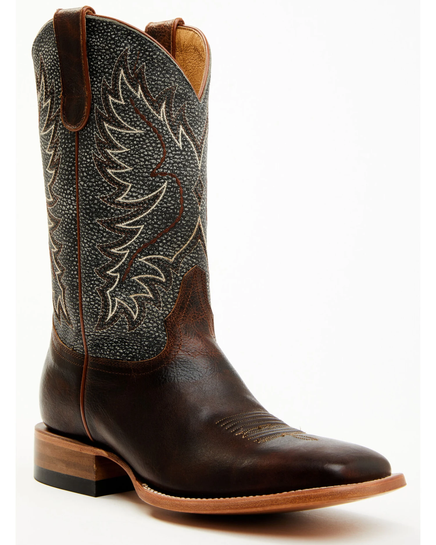 Cody James Men's Montana Western Boots - Broad Square Toe 7 Cody James Men's Montana Western Boots - Broad Square Toe - Image 7