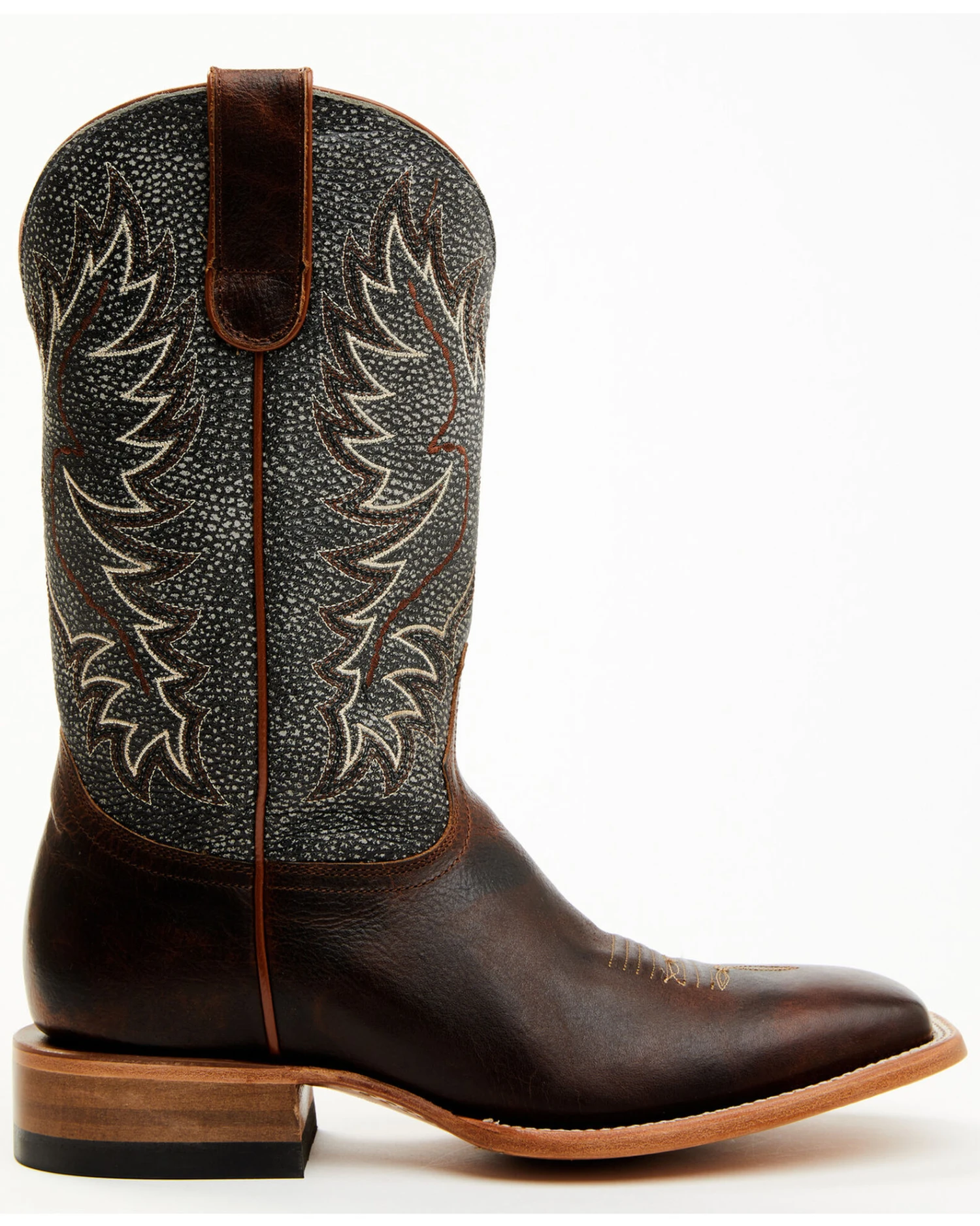 Cody James Men's Montana Western Boots - Broad Square Toe 3 Cody James Men's Montana Western Boots - Broad Square Toe - Image 3