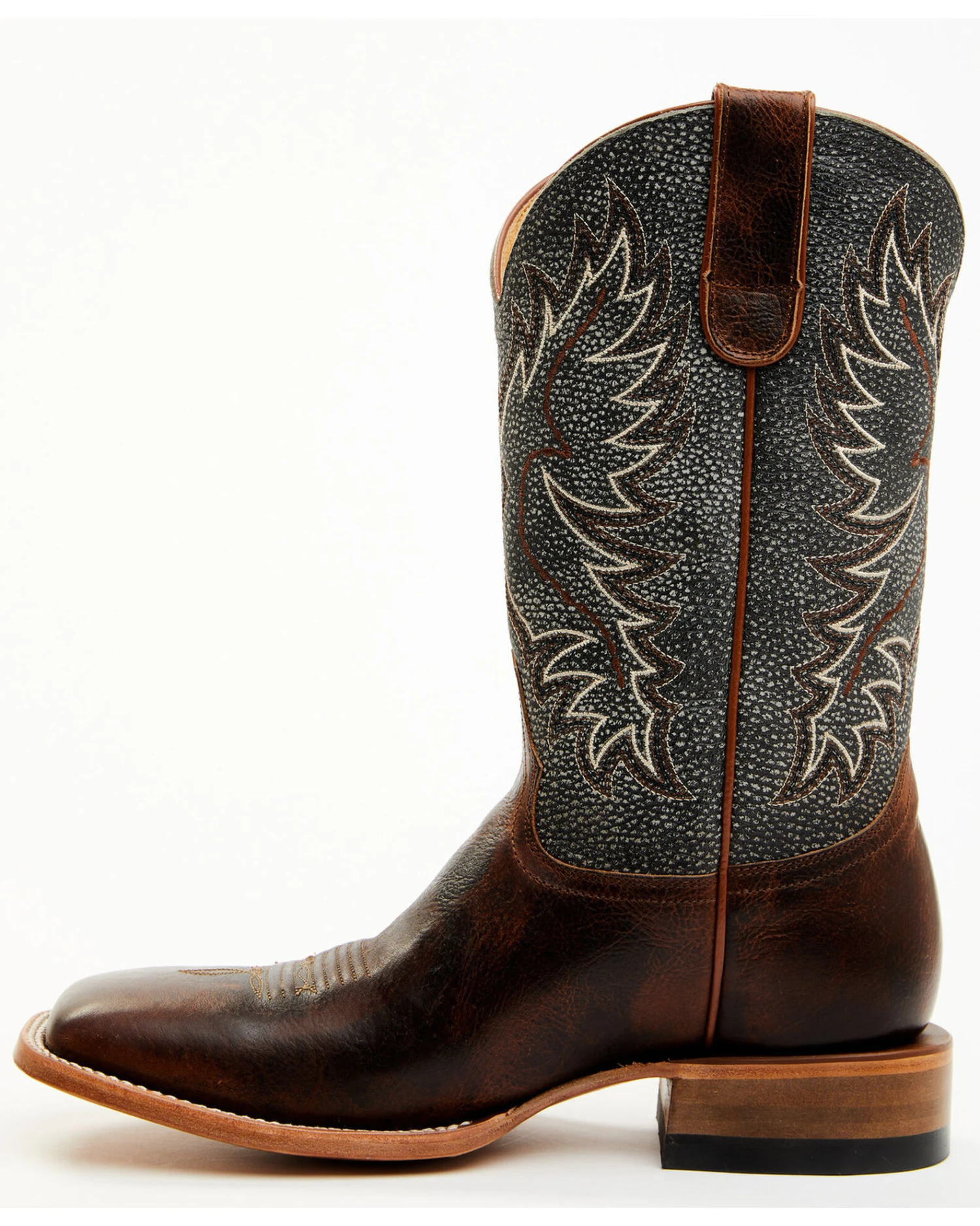 Cody James Men's Montana Western Boots - Broad Square Toe 5 Cody James Men's Montana Western Boots - Broad Square Toe - Image 5