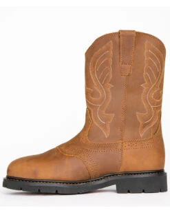 Cody James® Men's Broad Square Composite Toe Western Work Boots -Cody James 0502L9 7010 LT