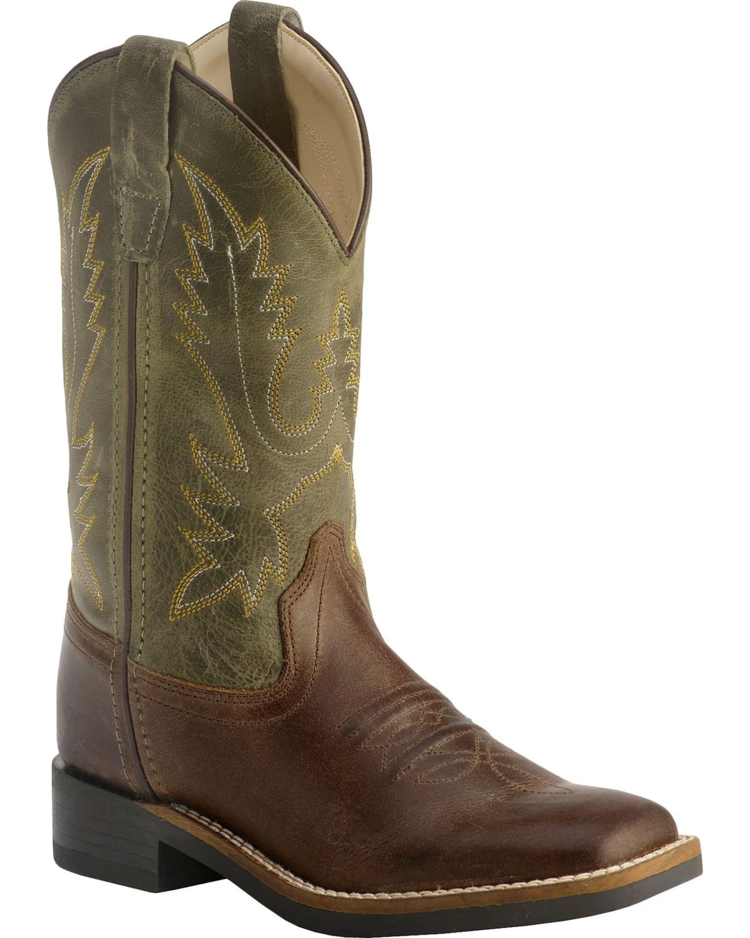 Cody James Boys' Stitched Western Boots - Square Toe 1 Cody James Boys' Stitched Western Boots - Square Toe