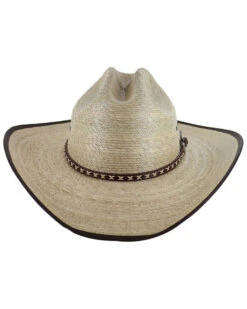 Cody James® Men's Brown Trimmed Straw Hat -Cody James 099P15 19 D2