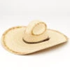Cody James Men's Guatemalan Gus Palm Straw Western Hat 