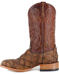 Cody James Men's Pirarucu Exotic Boots - Broad Square Toe -Cody James 2000205076 200 LT