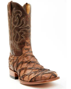 Cody James Men's Pirarucu Exotic Boots - Broad Square Toe -Cody James 2000205076 200 P1