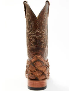 Cody James Men's Pirarucu Exotic Boots - Broad Square Toe -Cody James 2000205076 200 P5