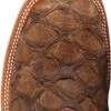 Cody James Men's Pirarucu Exotic Boots - Broad Square Toe