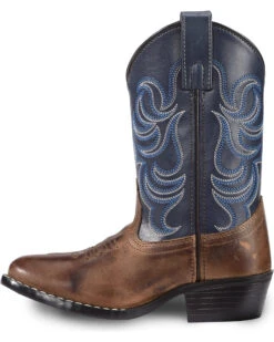 Cody James Boys' Two-Tone Embroidered Western Boots - Round Toe 8 Cody James Boys' Two-Tone Embroidered Western Boots - Round Toe -Cody James 2000221649 200 LT