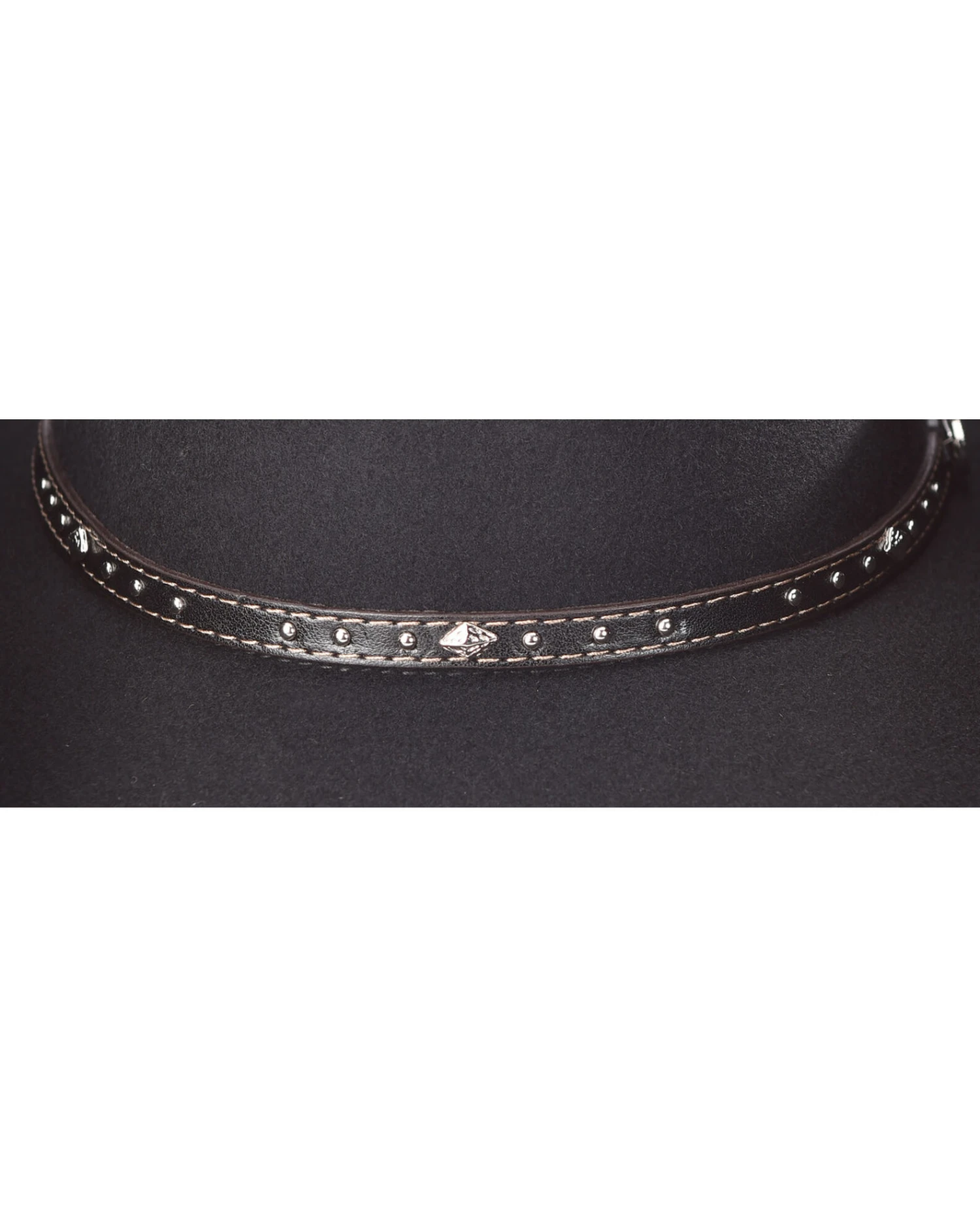 Cody James Men's Black Felt Pinch Front Western Hat 1 Cody James Men's Black Felt Pinch Front Western Hat