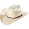 Cody James Men's Natural Straw Horsehair Band Cowboy Hat