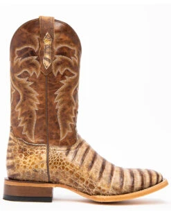 Cody James Men's Caiman Belly Western Boots - Broad Square Toe -Cody James 2000276396 200 P3
