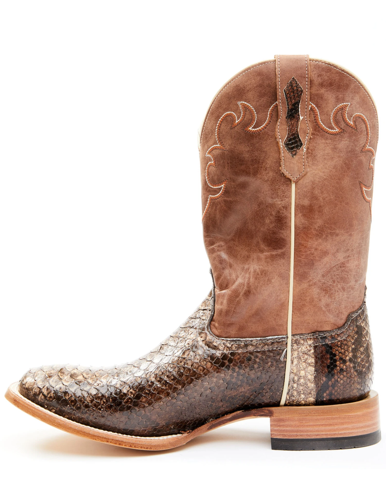 Cody James Men's Exotic Python Western Boots - Broad Square Toe 3 Cody James Men's Exotic Python Western Boots - Broad Square Toe - Image 3