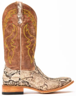 Cody James Men's Python Western Boots - Broad Square Toe -Cody James 2000280091 200 P2 1