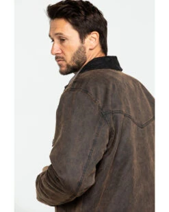 Cody James Men's Westward Oilskin Field Coat -Cody James 2000282513 200 P5