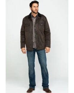 Cody James Men's Westward Oilskin Field Coat - Tall -Cody James 2000282515 200 P6