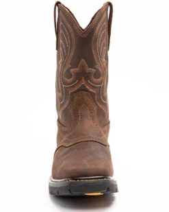 Cody James Men's Saddle Waterproof Western Work Boots - Soft Toe -Cody James 2000283491 201 P4