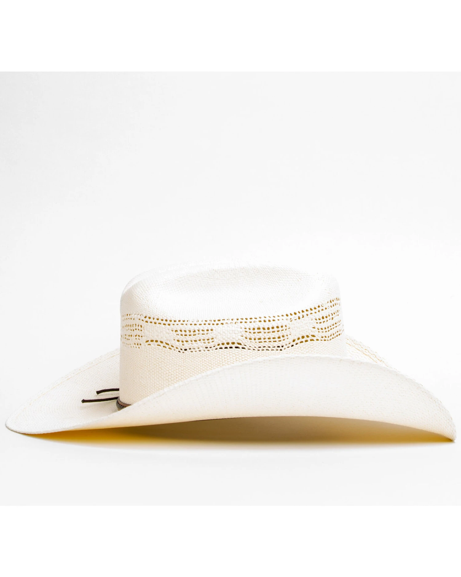 Cody James Men's 20X C51 Low Cattleman Pro Rodeo Bangora Straw Hat 3 Cody James Men's 20X C51 Low Cattleman Pro Rodeo Bangora Straw Hat - Image 3