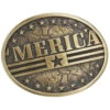 Cody James Men's 'Merica Flag Buckle
