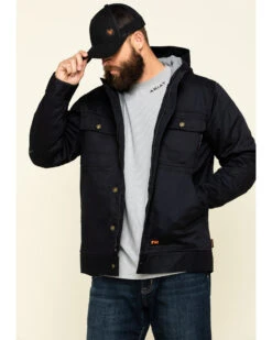 Cody James Men's FR Hooded Duck Work Jacket 