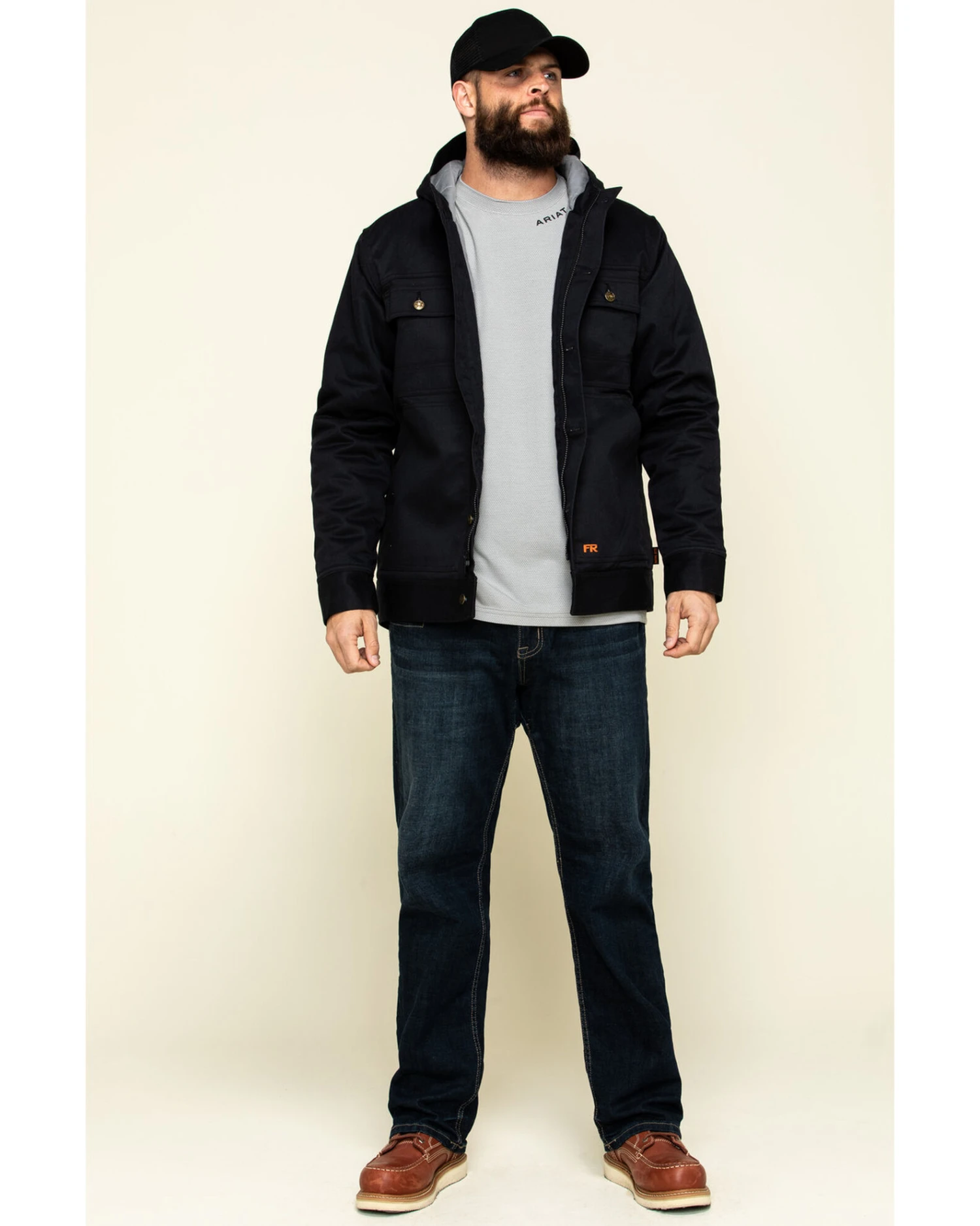 Cody James Men's FR Hooded Duck Work Jacket 2 Cody James Men's FR Hooded Duck Work Jacket - Image 2