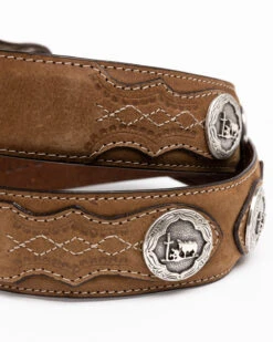 Cody James Men's Hair-On Praying Cowboy Concho Western Belt -Cody James 2000291521 200 P4