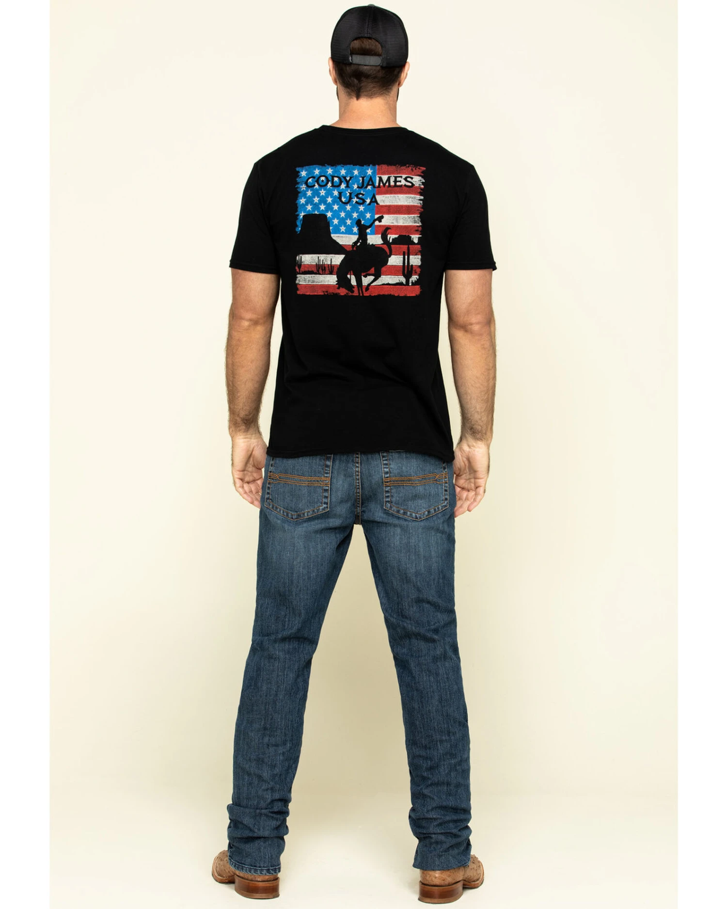 Cody James Men's Equalizer Medium Wash Stretch Slim Straight Jeans 2 Cody James Men's Equalizer Medium Wash Stretch Slim Straight Jeans - Image 2