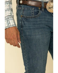 Cody James Men's High Roller Stackable Stretch Straight Medium Wash Jeans 7 Cody James Men's High Roller Stackable Stretch Straight Medium Wash Jeans -Cody James 2000295743 400 P4 1