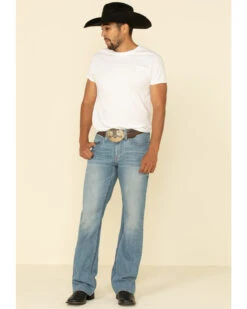 Cody James Men's Hamshackle Light Wash Stretch Relaxed Boot Jeans -Cody James 2000295747 400 P5 1