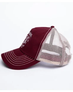 Cody James Men's Burgundy America Free Patch Mesh Ball Cap -Cody James 2000296730 640 P3