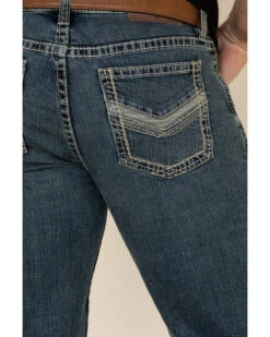 Cody James Core Men's High Roller Top Tier Medium Wash Stretch Slim Bootcut Jeans -Cody James 2000312860 400 P4