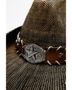 Cody James Men's Brown O John Bangor Straw Western Hat  -Cody James 2000325061 200 P3