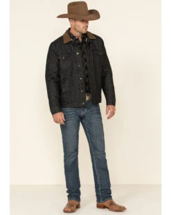 Cody James Men's Grand Teton 2.0 Western Dark Denim Jacket -Cody James 2000325386 401 P2