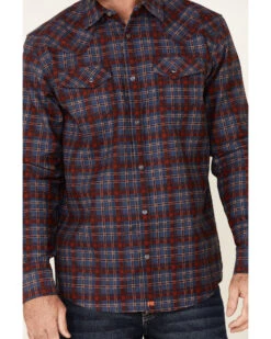 Cody James Men's FR Plaid Print Long Sleeve Work Shirt  -Cody James 2000325697 402 P3