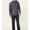 Cody James Men's FR Denim Long Sleeve Work Shirt