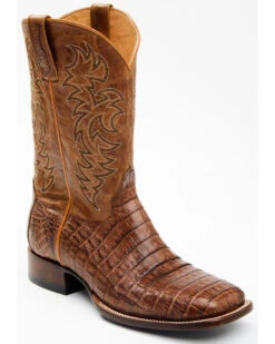 Cody James Men's Nuez Exotic Caiman Skin Western Boots - Broad Square Toe -Cody James 2000339810 280 P1 1