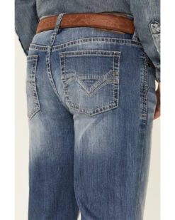 Cody James Men's Finley Light Wash Stackable Stretch Regular Straight Jeans -Cody James 2000342921 400 P3