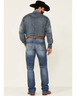 Cody James Men's Finley Light Wash Stackable Stretch Regular Straight Jeans -Cody James 2000342921 400 P4