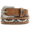 Cody James Men's Brown Multi-Color Concho Belt