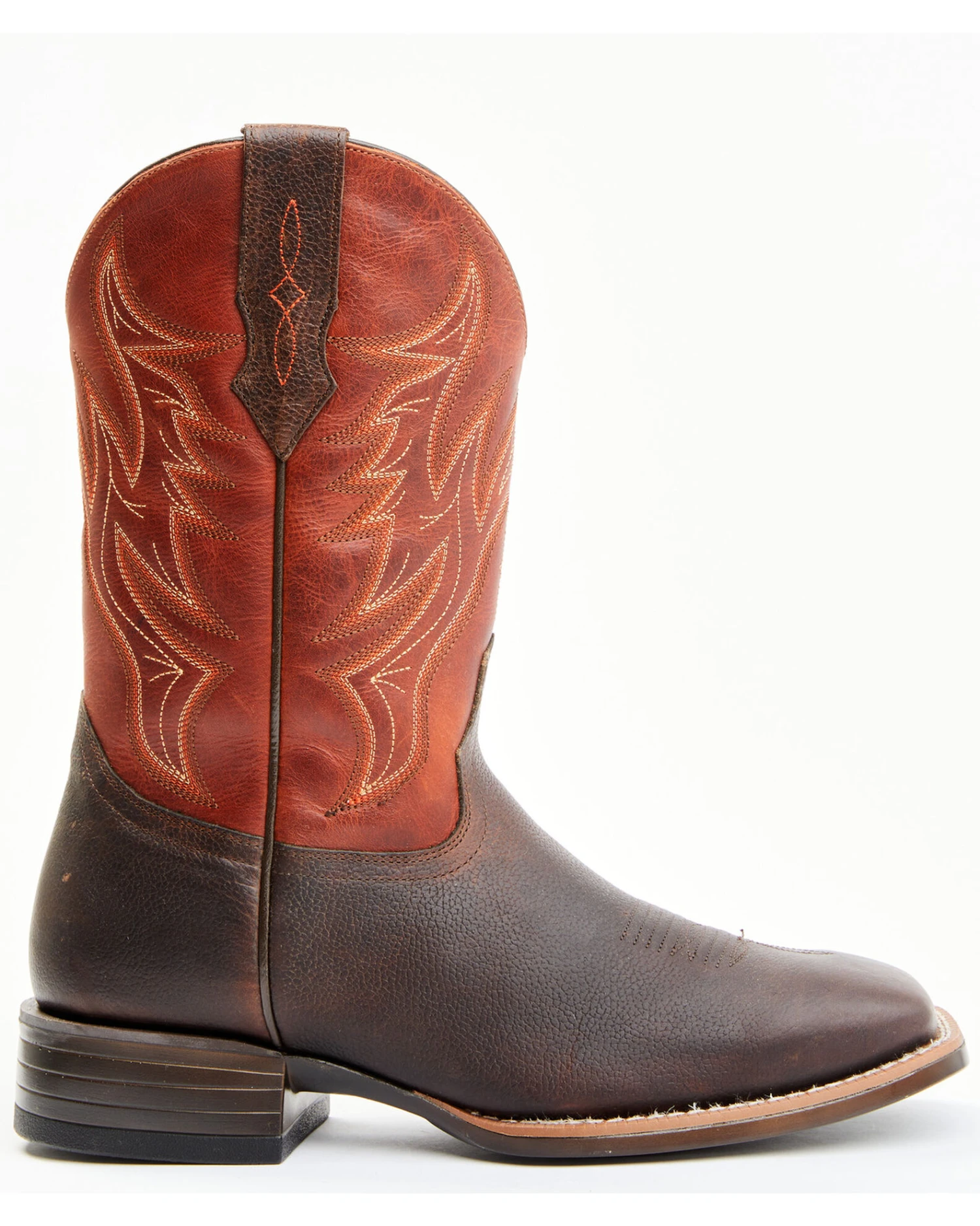 Cody James Men's Orange Hoverfly Performance Western Boots - Broad Square Toe 1 Cody James Men's Orange Hoverfly Performance Western Boots - Broad Square Toe