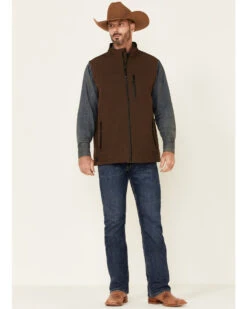 Cody James Core Men's Bonded Wrightwood Zip-Front Softshell Vest - Big & Tall -Cody James 2000343371 200 P2