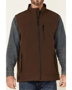 Cody James Core Men's Bonded Wrightwood Zip-Front Softshell Vest - Big & Tall -Cody James 2000343371 200 P3