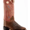 Cody James Boys' Inlay Western Boots - Broad Square Toe