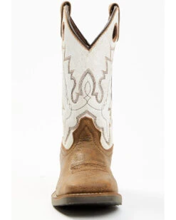 Cody James Boys' Pull On Leather Western Boots - Broad Square Toe  -Cody James 2000346554 200 P4