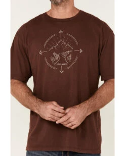 Cody James Men's Desert Compass Graphic Short Sleeve T-Shirt  -Cody James 2000347474 640 P3