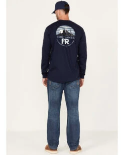 Cody James Men's FR Medium Wash Slim Straight Jeans 6 Cody James Men's FR Medium Wash Slim Straight Jeans -Cody James 2000348999 400 P3