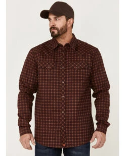 Cody James Men's FR Tartan Plaid Print Long Sleeve Snap Work Shirt 6 Cody James Men's FR Tartan Plaid Print Long Sleeve Snap Work Shirt -Cody James 2000349499 200 P1