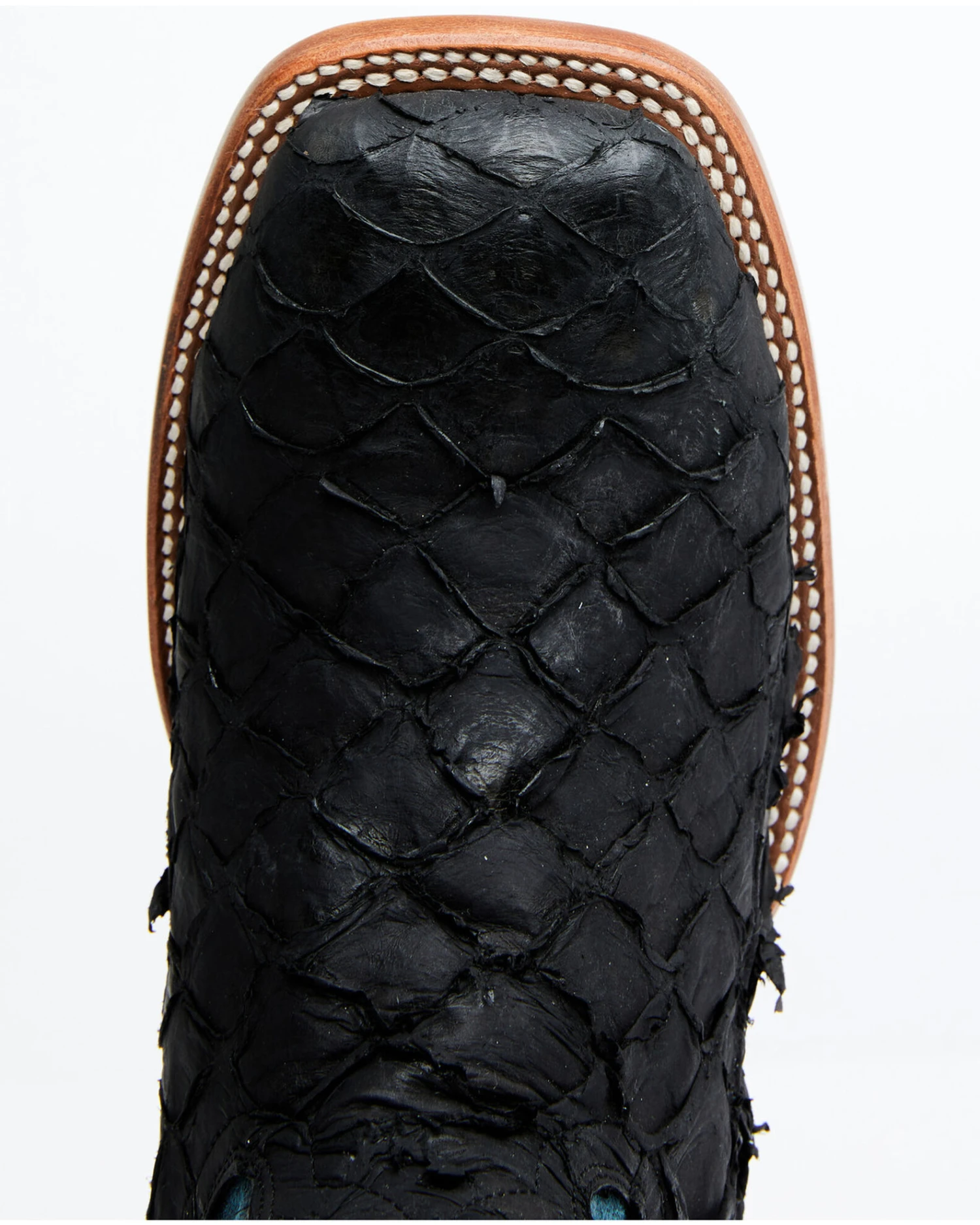 Cody James Men's Pirarucu Soul Western Exotic Boot - Broad Square Toe 2 Cody James Men's Pirarucu Soul Western Exotic Boot - Broad Square Toe - Image 2