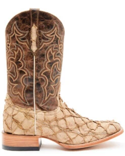 Cody James Men's Exotic Pirarucu Western Boots - Broad Square Toe -Cody James 2000351584 280 P2 1