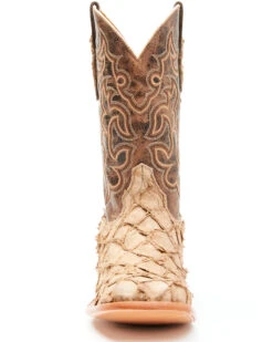 Cody James Men's Exotic Pirarucu Western Boots - Broad Square Toe -Cody James 2000351584 280 P4 1