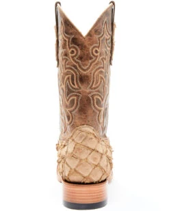 Cody James Men's Exotic Pirarucu Western Boots - Broad Square Toe  -Cody James 2000351584 280 P5